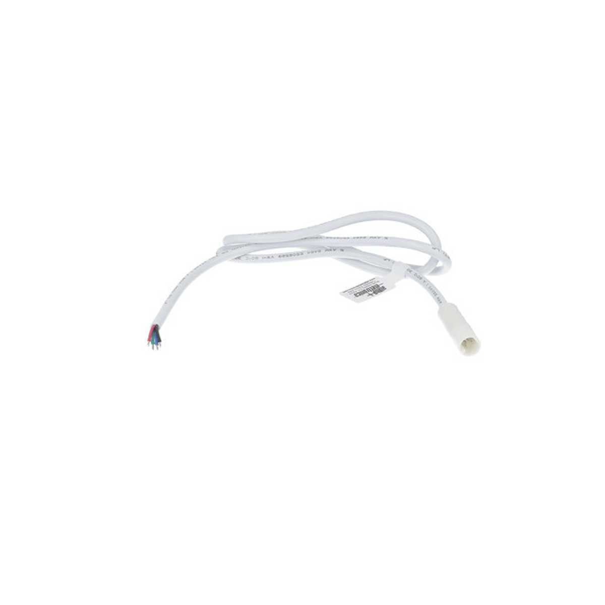 Cavo Raccordo RGB 4 Pin Fili liberi 0.7m per Faretto Doccia Cromoterapia