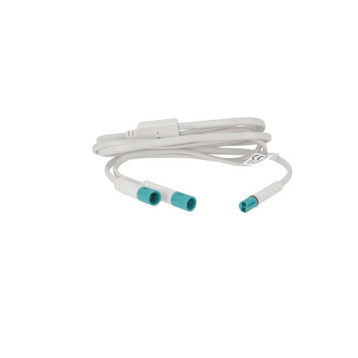 Cavo Raccordo Y 1 Maschio 2 Femmine 2 Pin per Faretto Doccia Cascade