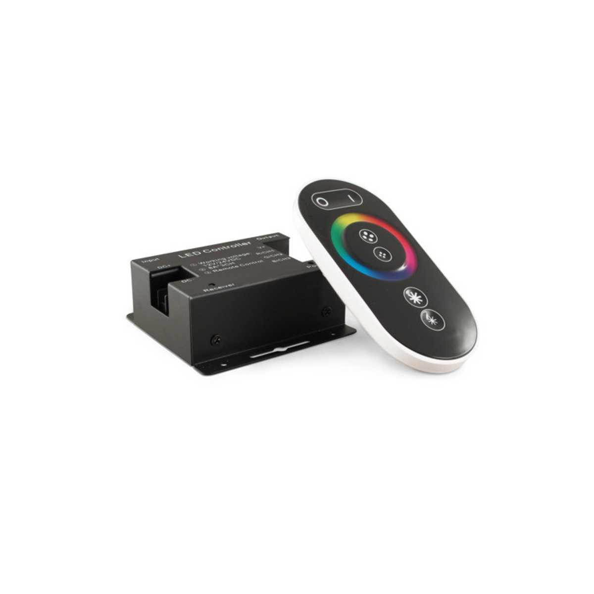 Controller RGB 12/24V 8A per canale con telecomando touch RF