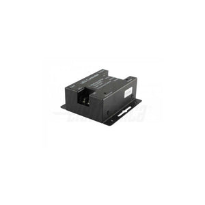 Controller RGB corpo in alluminio nero con morsetti di uscita