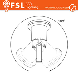 Faretti da Esterno per Giardino a Terra IP65 GU10 Bianco