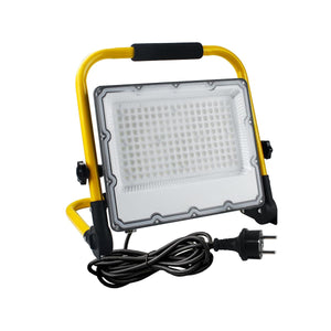 Faretto da lavoro led 100W esterno IP65 orientabile con cavo 2 metri