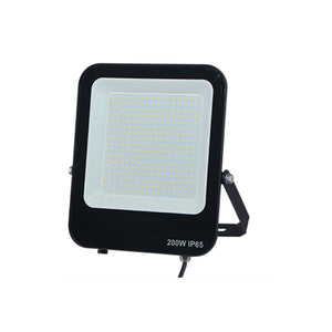 Faro led esterni nero IP65 4000K versione 200W 20000 lumen