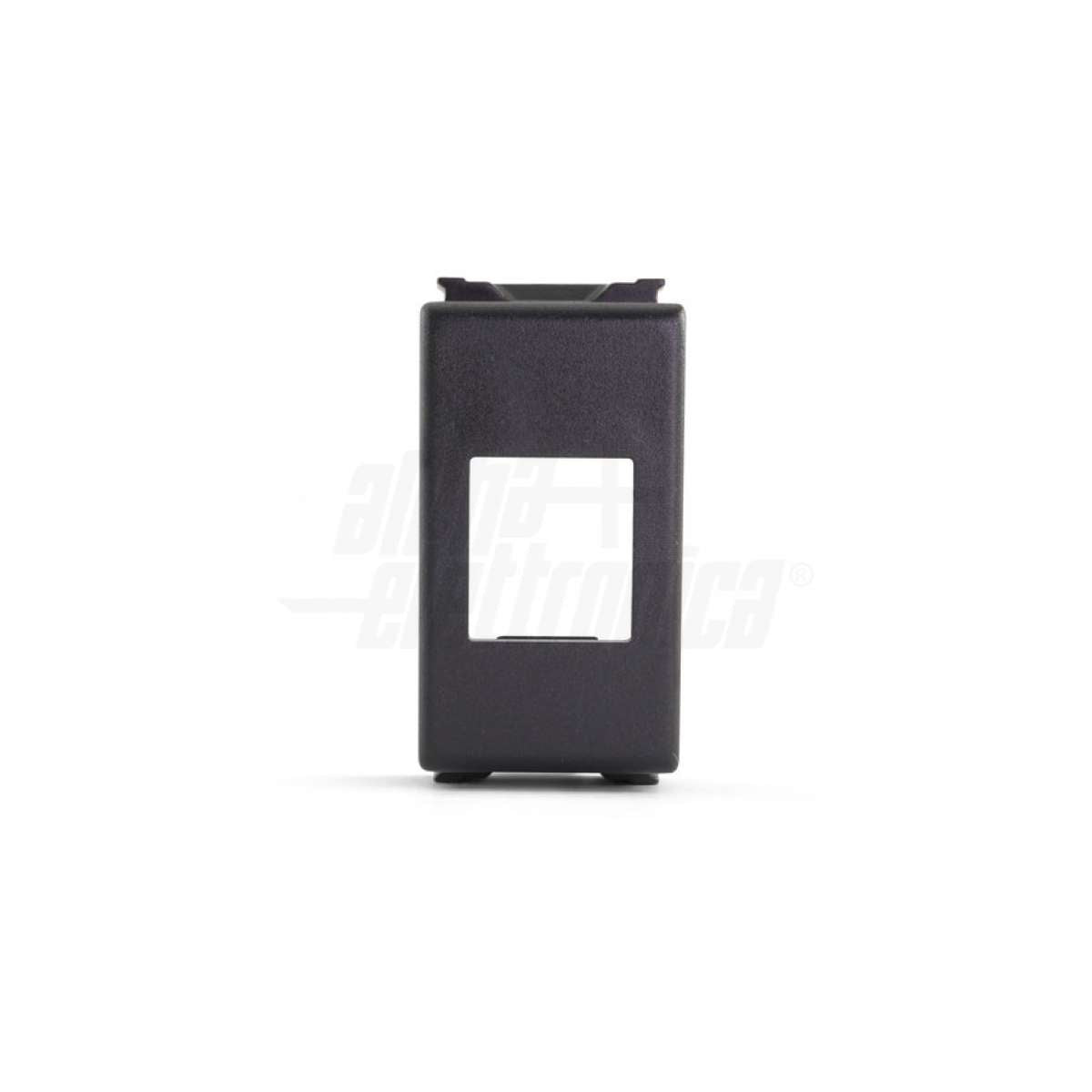 Adattatore Keystone ABB Elos nero per frutti RJ45.
