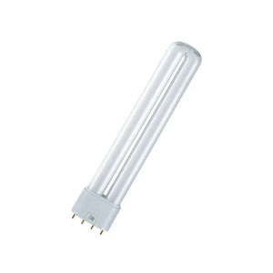 Lampadina attacco 2G11 4 pin 18W luce calda.