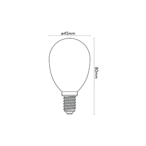 Kit Lampadine per Martinelli Pipistrello Luce E14 4.5W 2700K
