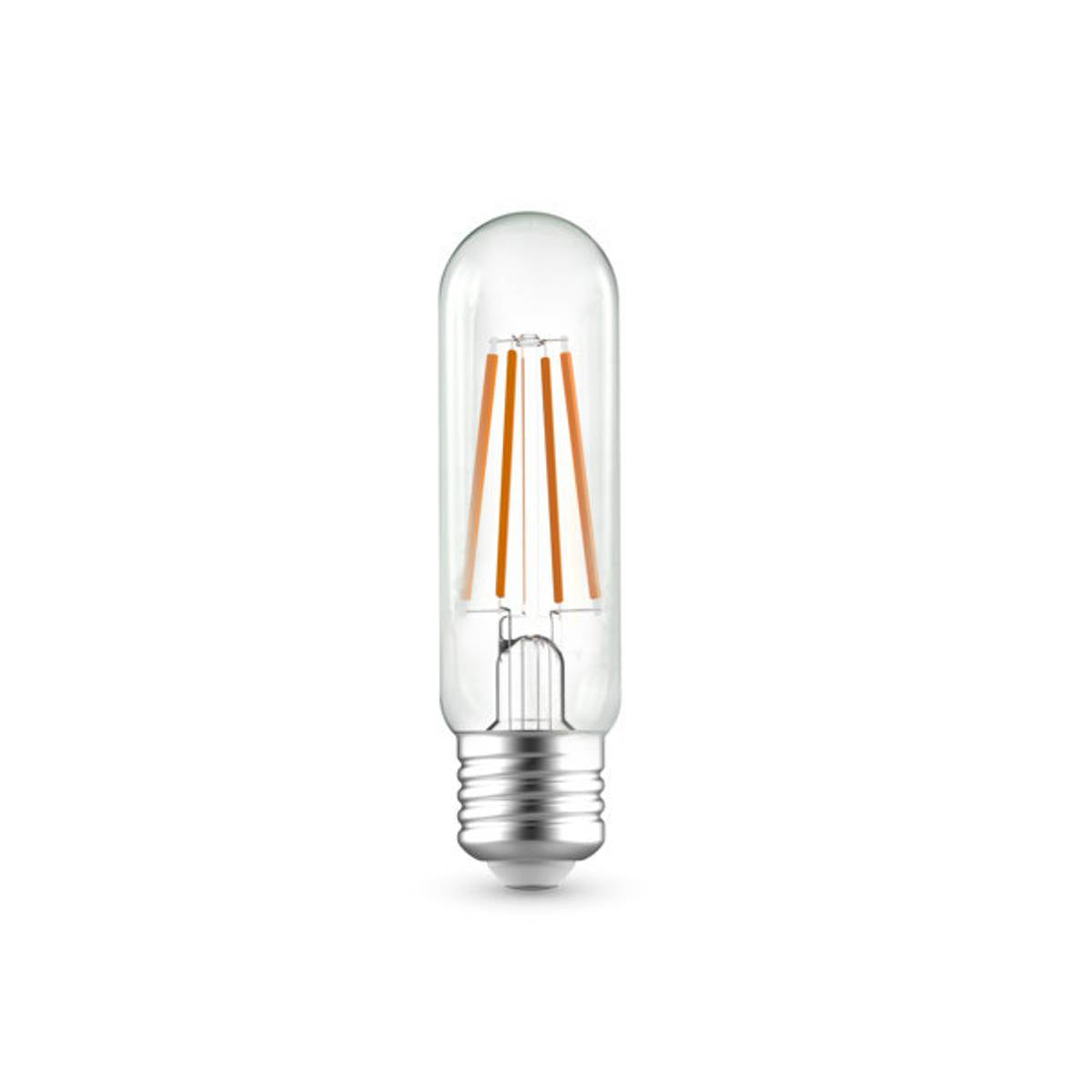 Lampada Tubolare a Led E27 6,5W Filamento Luce Calda