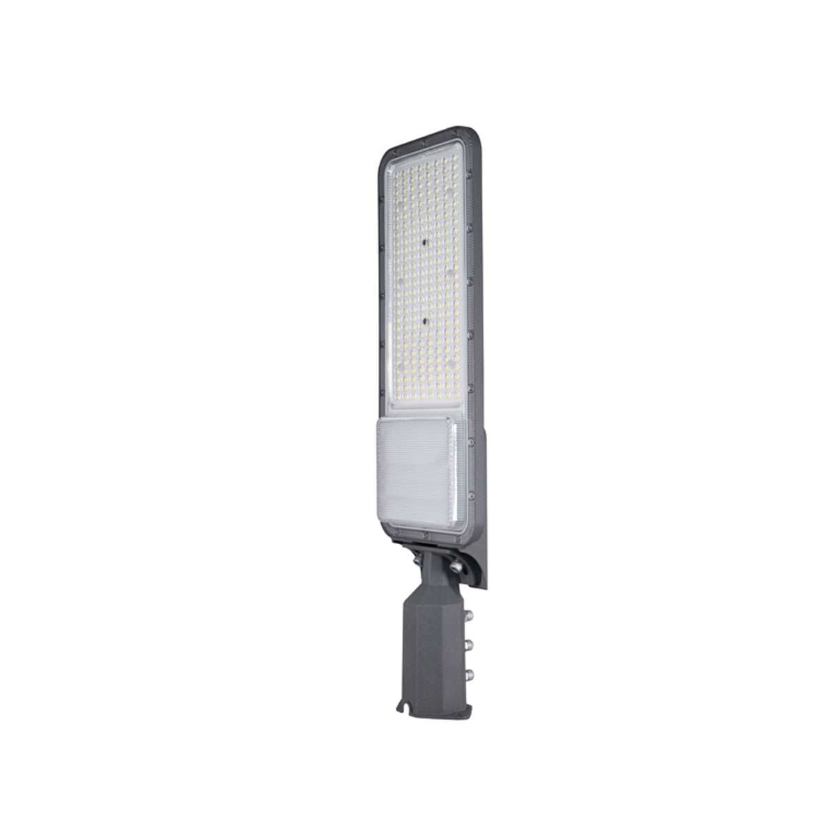 Lampione stradale LED snodabile con snodo regolabile in alluminio