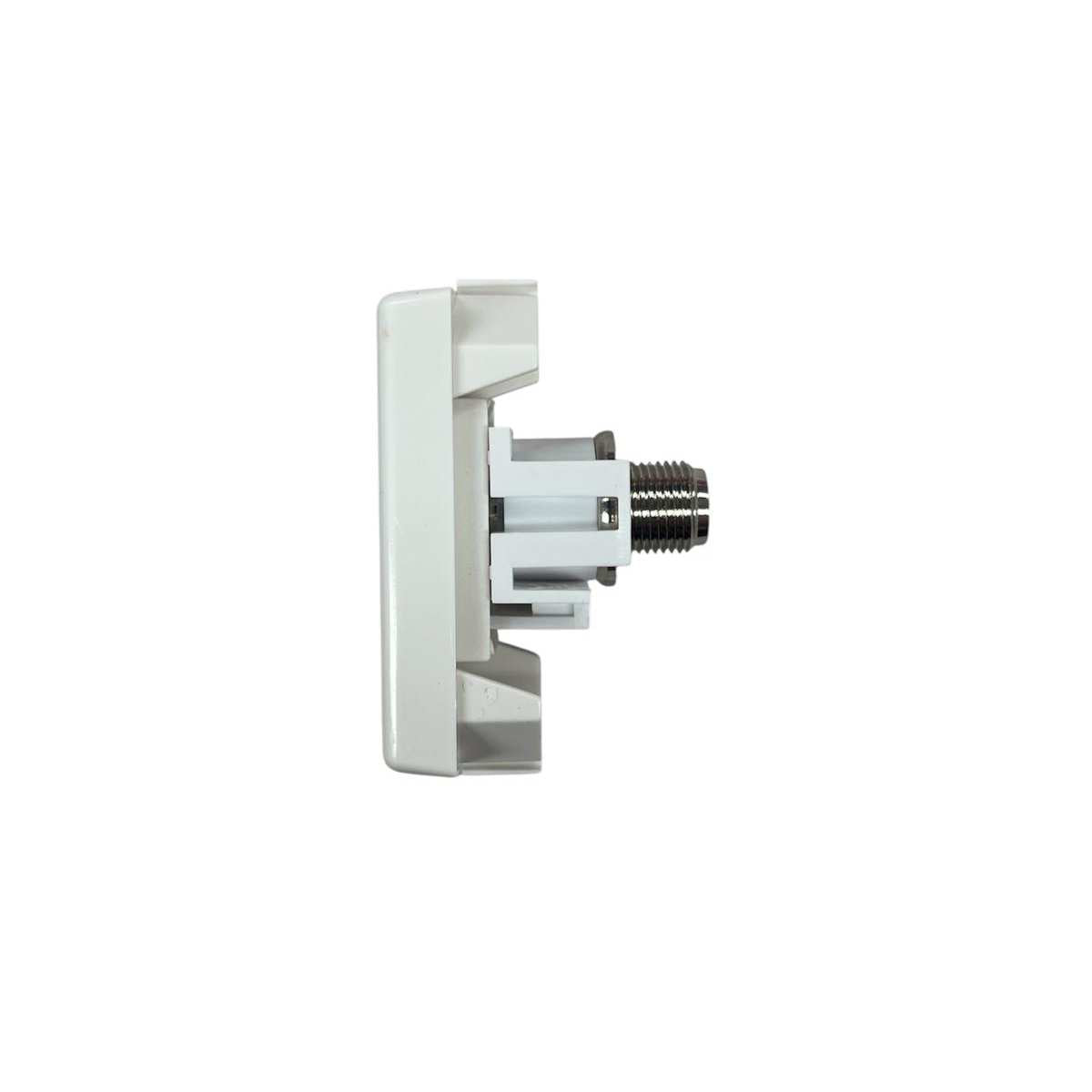 Presa TV Matix Compatibile Maschio Bianco