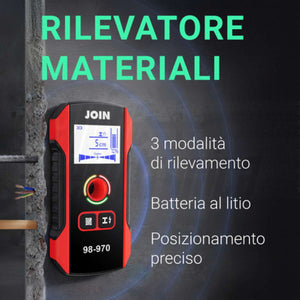 Rilevatore Tubi e Cavi Metallo Digitale