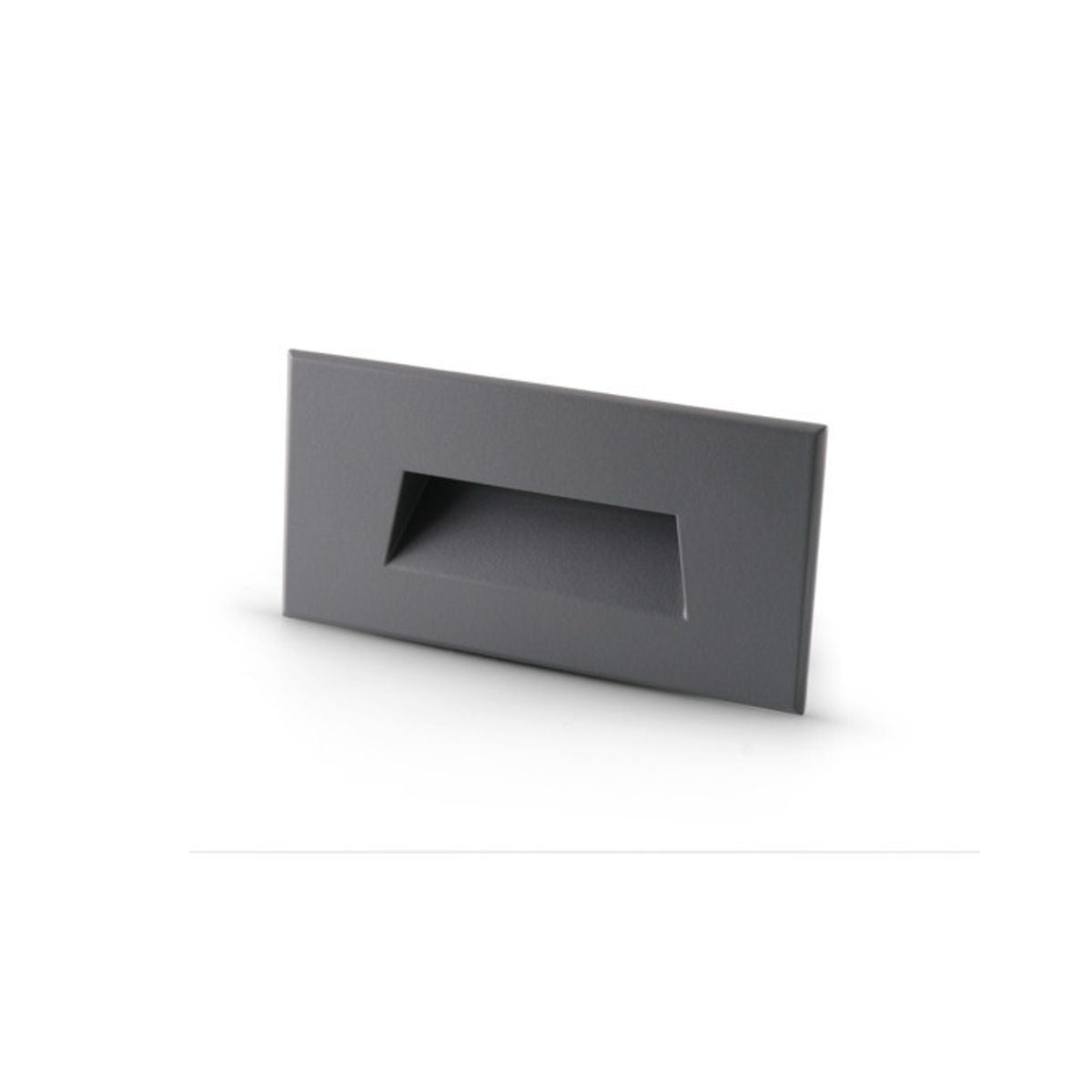 Segnapasso Led Esterno 4W Luce Calda Alluminio Grigio Scuro