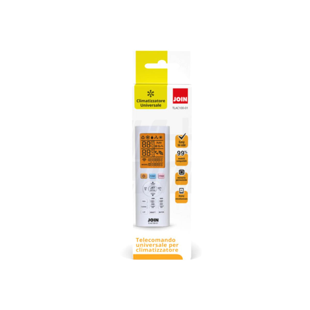 Telecomando universale climatizzatore Display 11 brand IR
