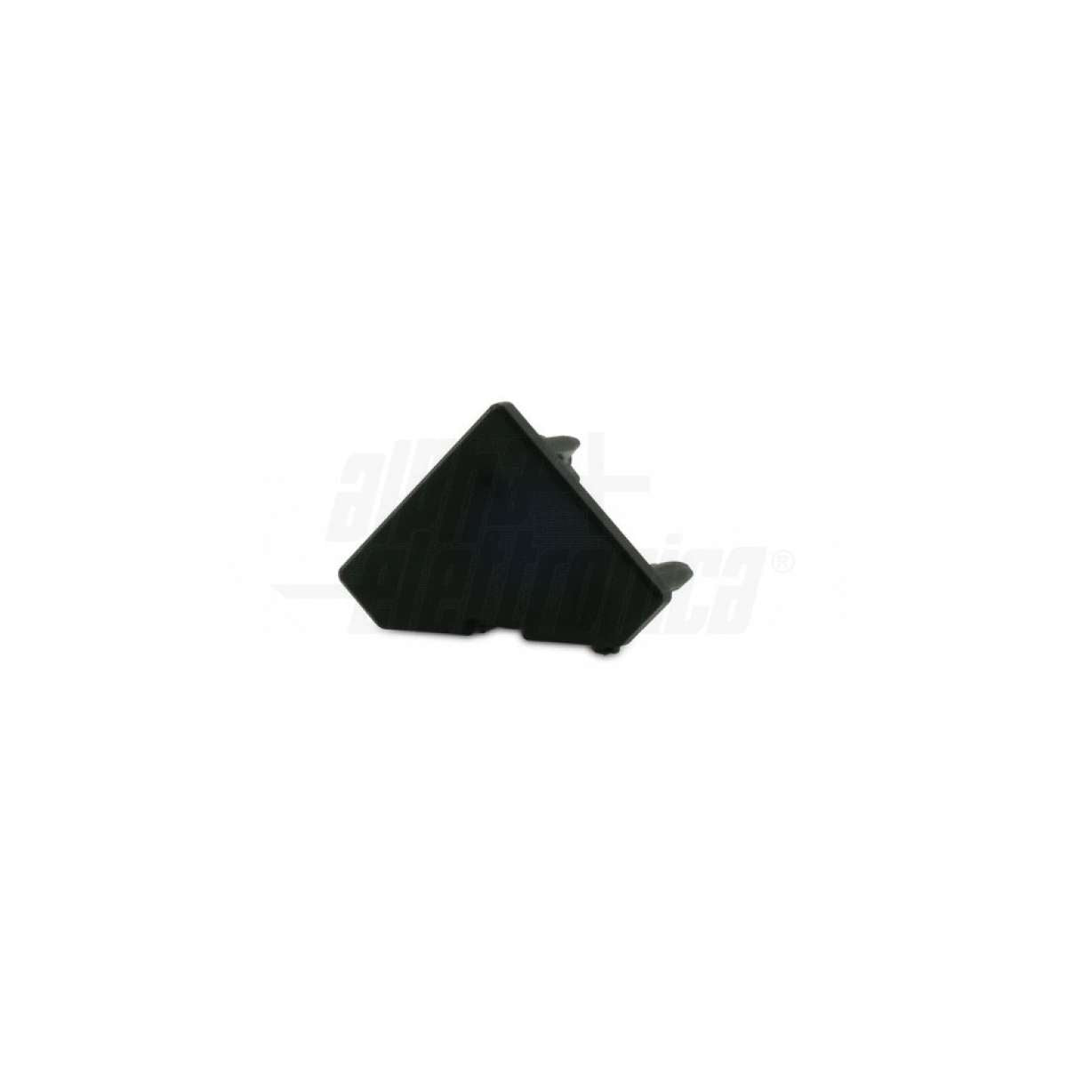 Terminale Tappo di Chiusura per Profilo Angolare JO380/154N - Nero