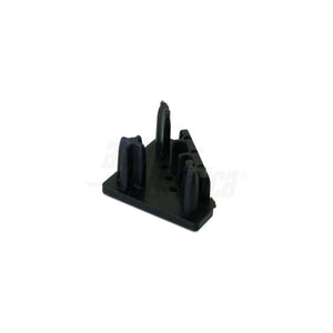 Terminale Tappo di Chiusura per Profilo Angolare JO380/154N - Nero