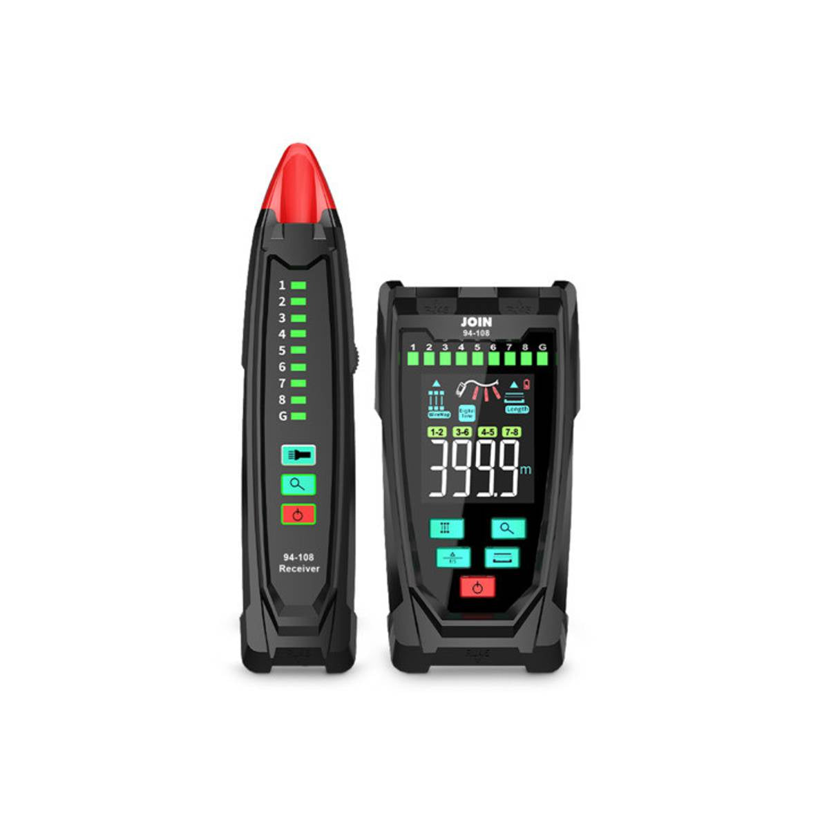 Tester Lan Professionale con Verifica e Misurazione Cavi