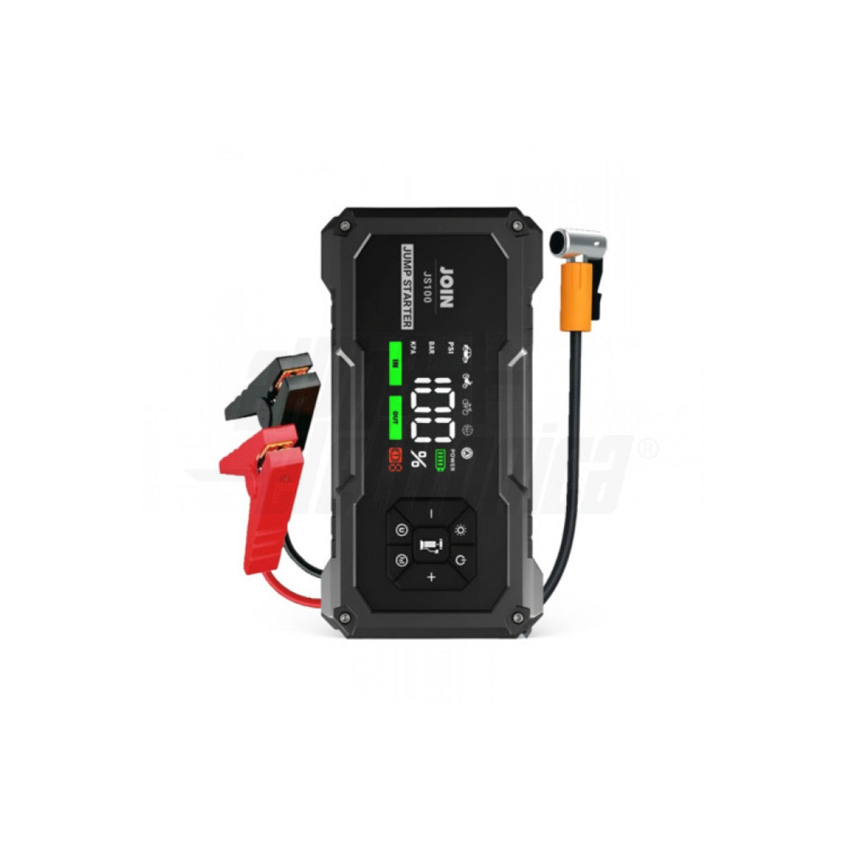 Avviatore per Batterie Auto 400A + Compressore Torcia Power-bank
