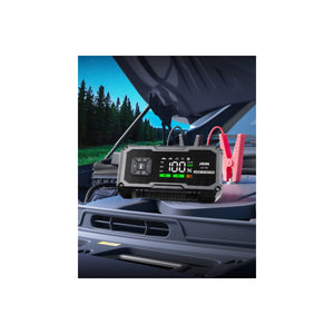 Avviatore per Batterie Auto 400A + Compressore Torcia Power-bank