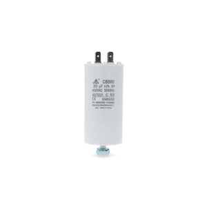 Condensatore 30 µF 450V Faston 6,3 mm Polipropilene per motori