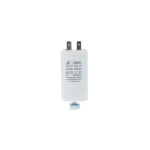 Condensatore CBB60 20 µF 450V Faston 6,3 mm — Polipropilene per motori