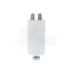 Condensatore CBB60 8 µF 450V Faston 6,3 mm — Polipropilene per motori