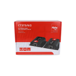 Extender HDMI Cat 6 4K 30Hz 40 m (1080p 70 m) con Ripetitore Telecomando IR