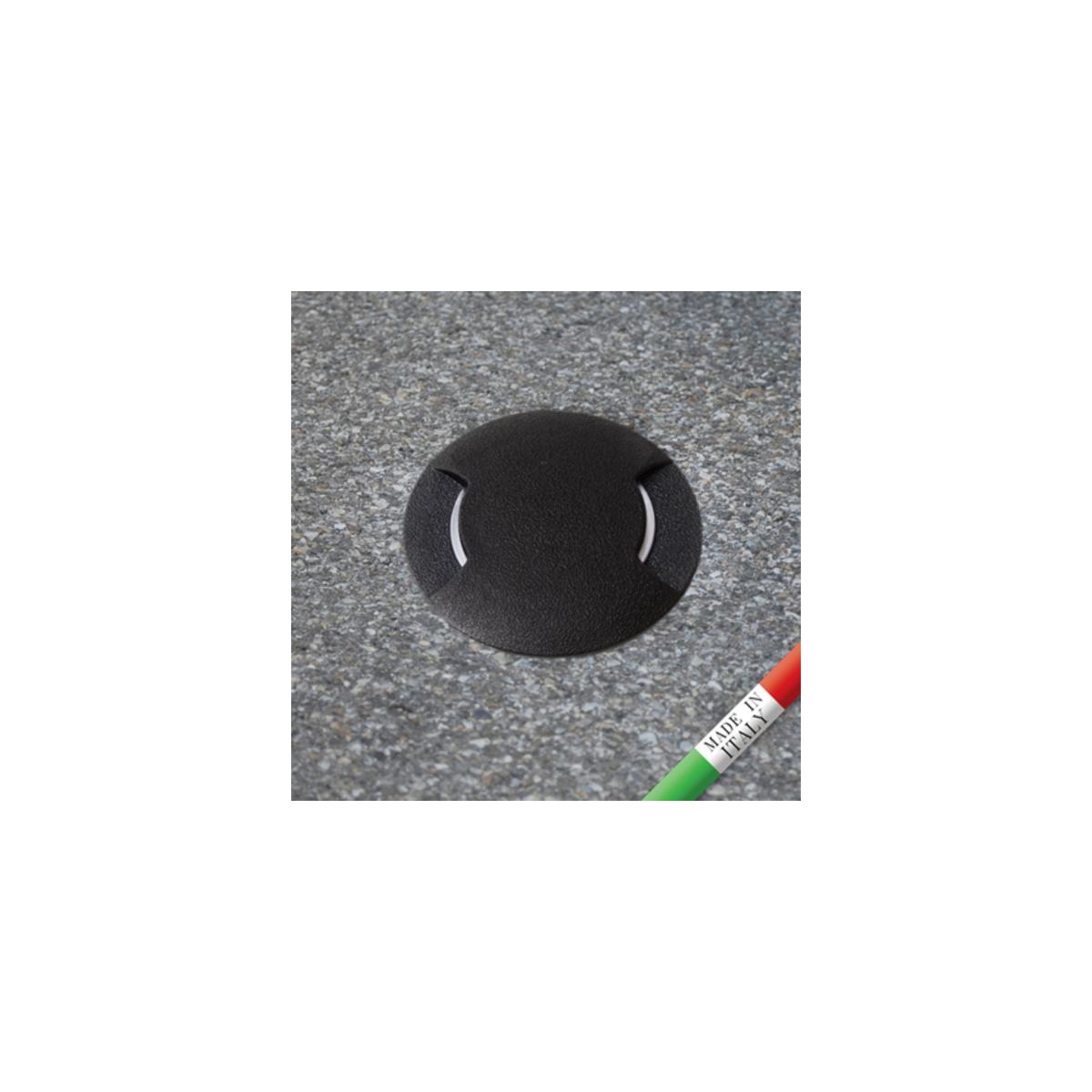 Faretto da Terra Carrabile Esterno Led GU10 3,5W CCT IP67 Resina Nero CECI 90 2L