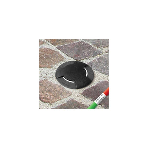 Faretto da Terra Carrabile per Esterno Giardino Led GU10 3,5W CCT IP67 Resina Nero CECI 90 3L