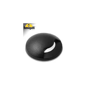 Faretto Segnapasso da Incasso Terra Led G9 1,7W 4000K IP67 Resina Nero ALDO 1L