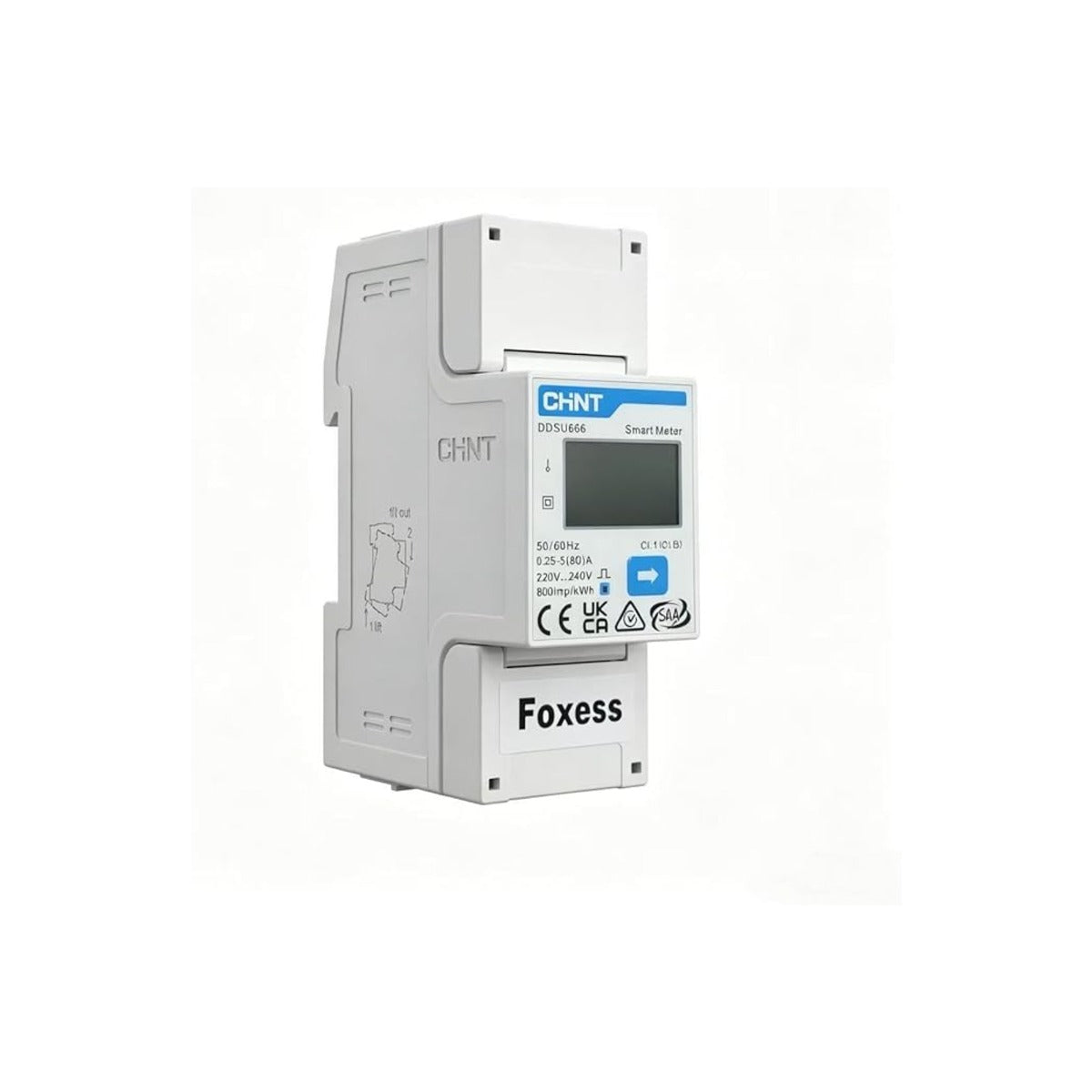 FoxESS DTSU666CT Contatore Trifase Bidirezionale 1.5(6)A con 3 TA 200A/5A