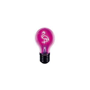 Lampada Decorativa Fenicottero GLOW ME LED Ricaricabile USB-C da Tavolo