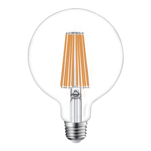 Lampadina Led Globo E27 18W 3200 Lumen 4000K 125mm Trasparente