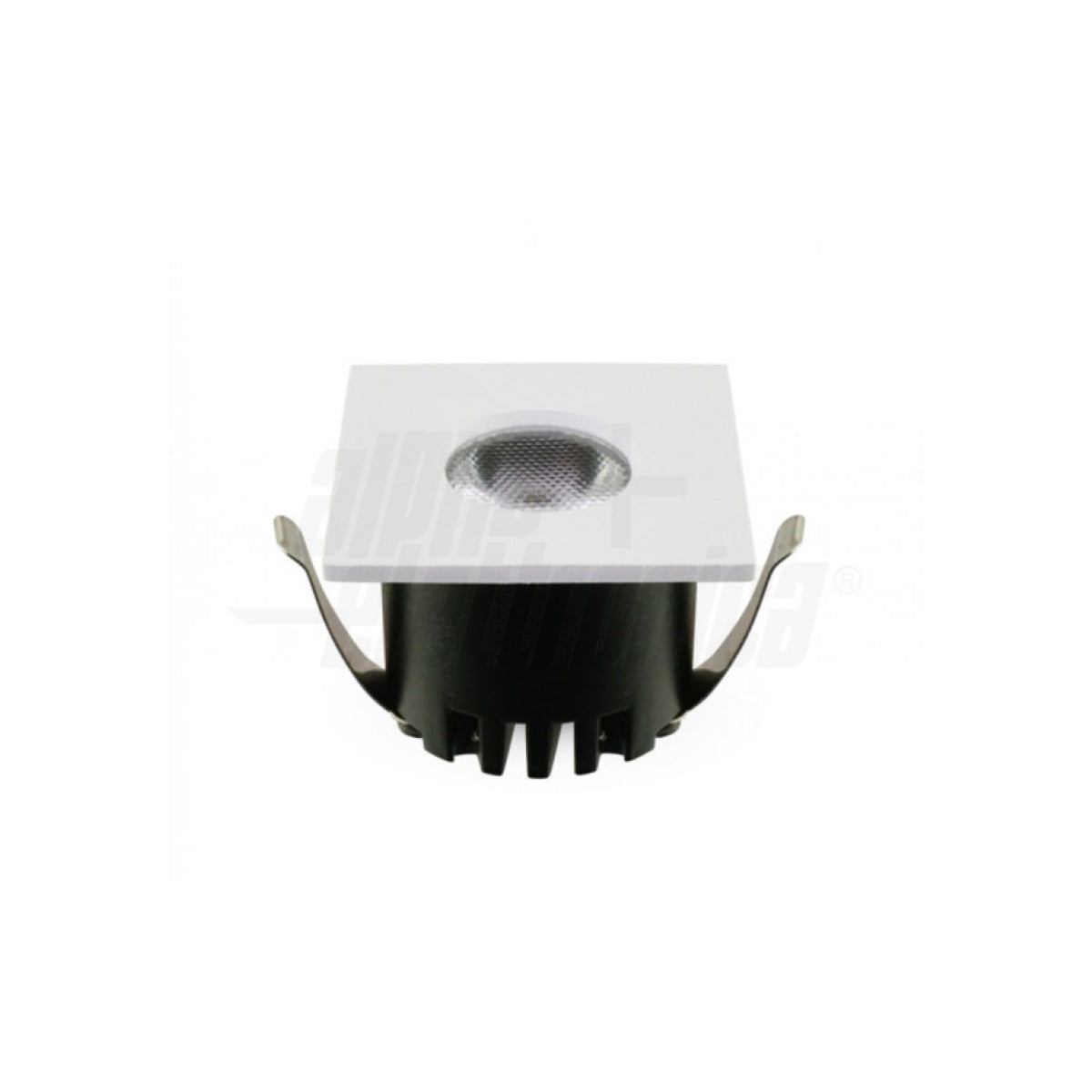 Mini Faretto LED da Incasso Quadrato Aurea 3W Bianco CRI90