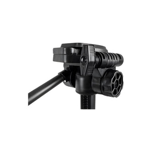 Treppiede fotografico telescopico 61-170 cm - testa vista laterale