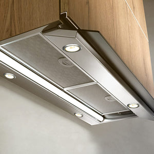 Faretto da Incasso Ricambio per Mobili e Cappe Cucina, Cromato per Alogene / Led G4 12V