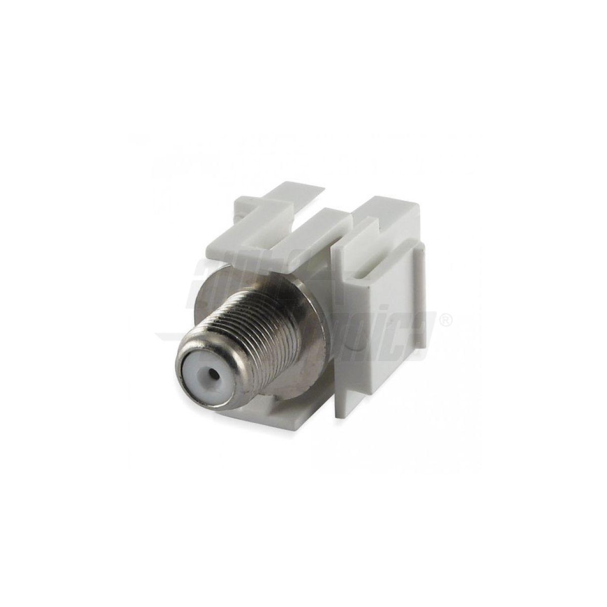 Adattatore RF a F frutto modulo keystone per cavi tv maschio femmina - Oniroview