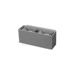 Applique Up Down da Parete Led 18W Doppio Fascio Regolabile IP65 Esterno Interno, Colore Grigio