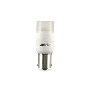 BA15S Led lampadina 2W 10-30VDC 24VAC Luce Fredda 6500K