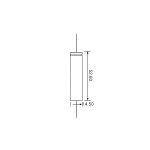 Batteria 14505 con Terminali a Saldare Litio Cloruro di Tionile Li-SOCl2 - ER14505 - AA - 3,6V 2400mA