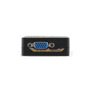 Convertitore di segnale da video composito S-video a vga idoneo per videoproiettori, videosorveglianza, dvd, PS3 - Oniroview