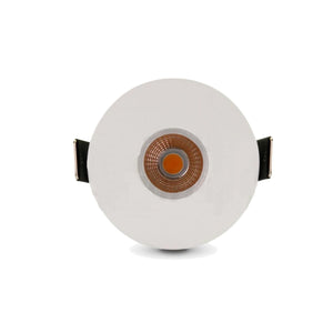 Faretto Doccia IP44 Led Incasso Cartongesso 5W Acciao Bianco