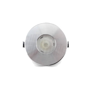 Faretto da Terra per Esterno Giardino Led Acciaio 2W 24V DC IP67 Tondo