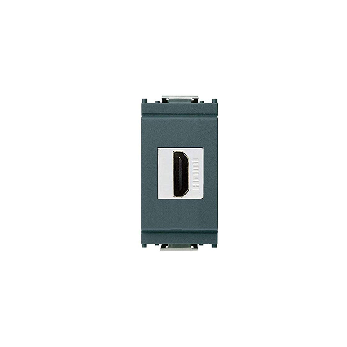 Frutto HDMI Compatibile Vimar Idea 16334 Presa hdmi 1 modulo Colore Nero
