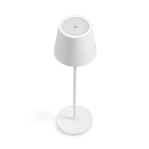 Lampada Led Ricaricabile da Tavolo Bianca Touch Dimmerabile Esterno Interno IP54 2700K