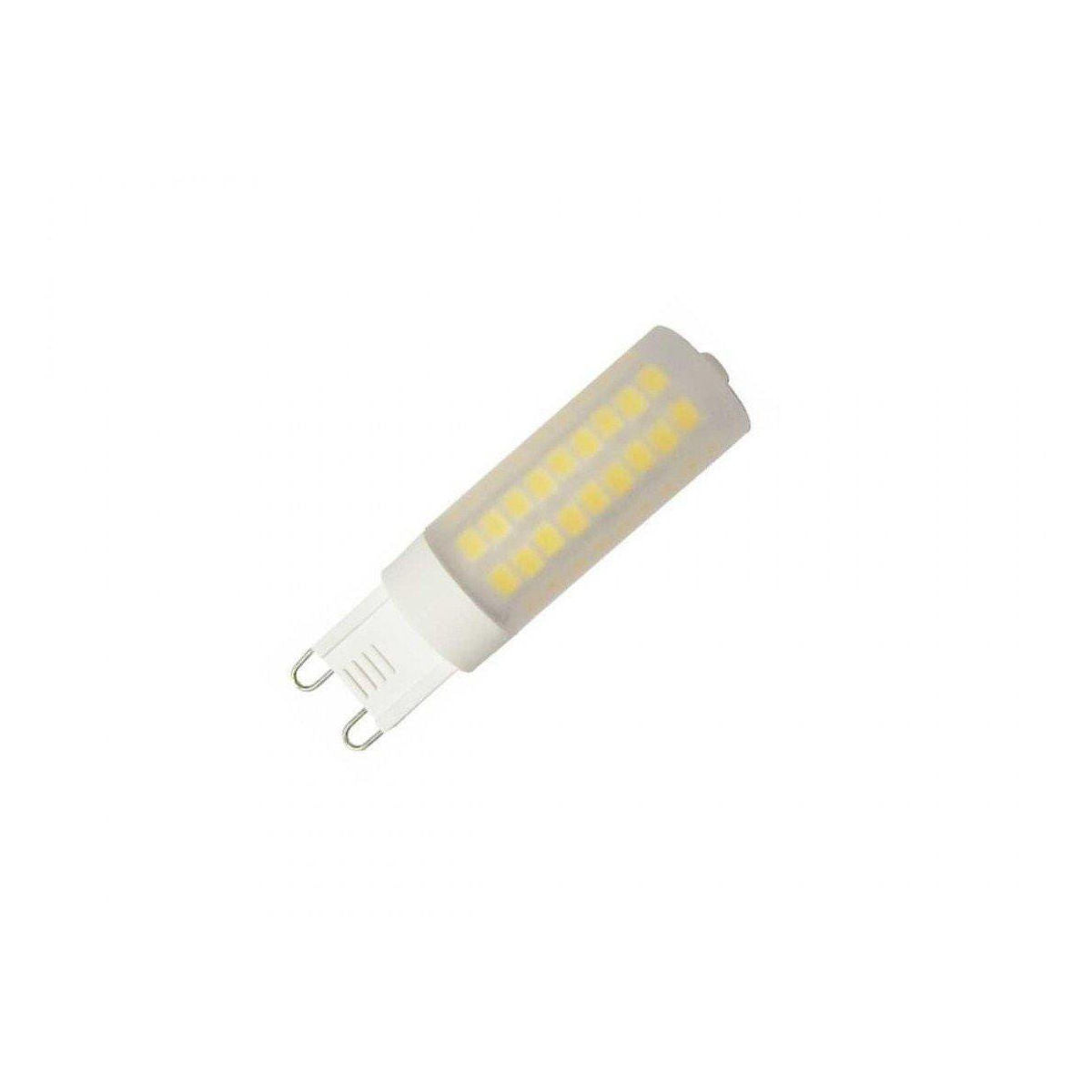 Lampadina led G9 4.5W luce naturale 4000K 470 lumen con cover opalino