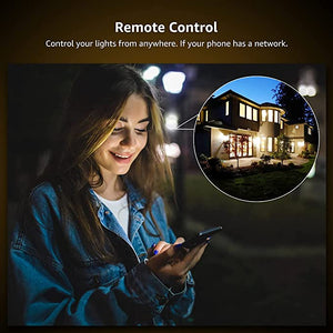 Lampadine Alexa Compatibili Wi-Fi Smart E27 10W LED Dimmerabile CCT Bianco dinamico