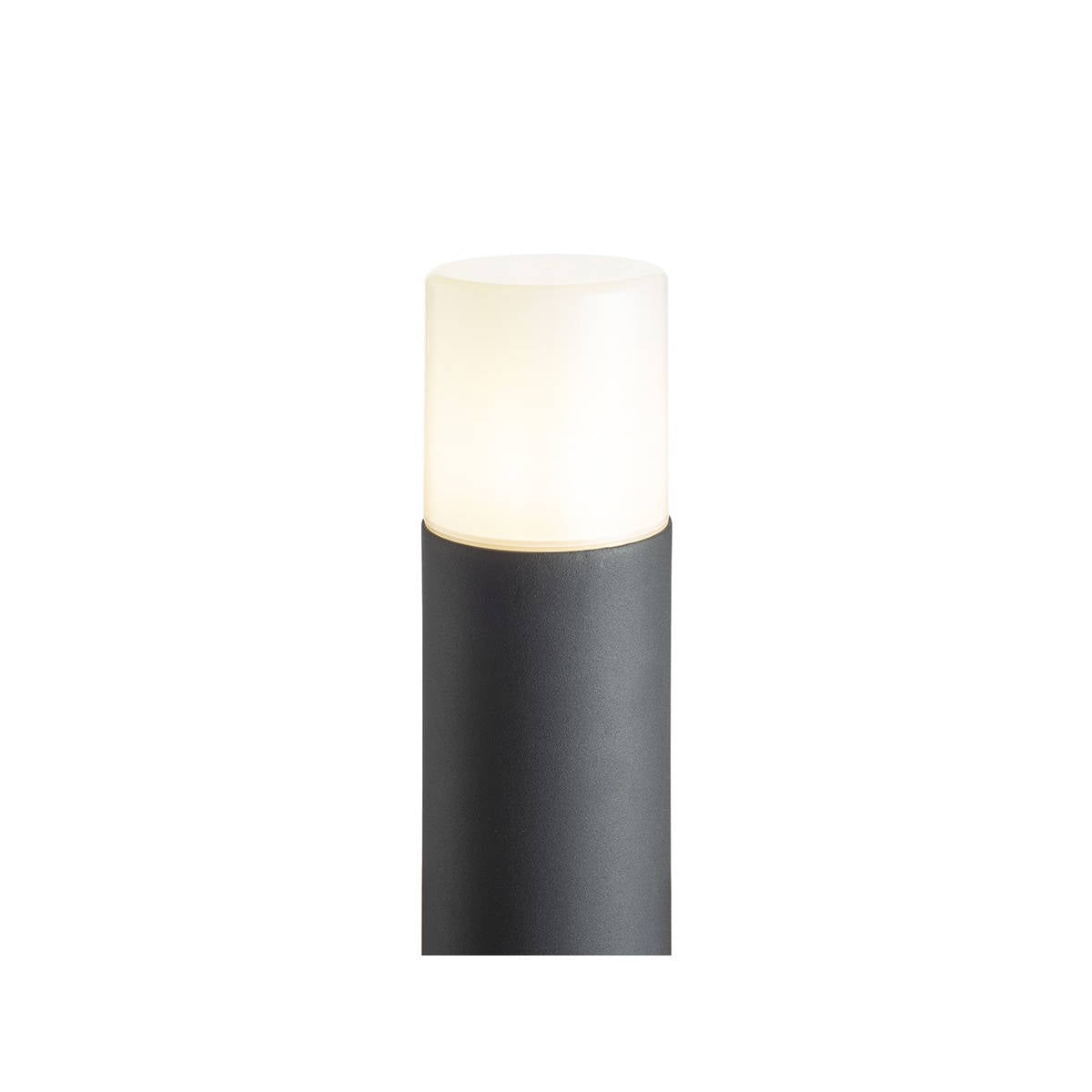 Lampione da Giadino Led Diffusore Satinato E27 IP44 Altezza 80cm