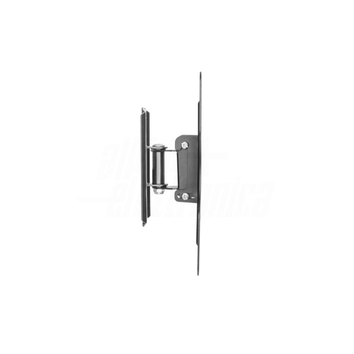 Supporto tv da muro orientabile 23 - 42 pollici acciaio vesa 200 portata 30kg