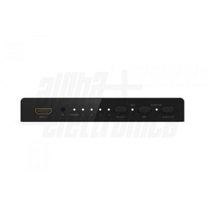 Switch commutatore video hdmi automatico 4K HDR 4 porte con audio ottico e coassiale con telecomando