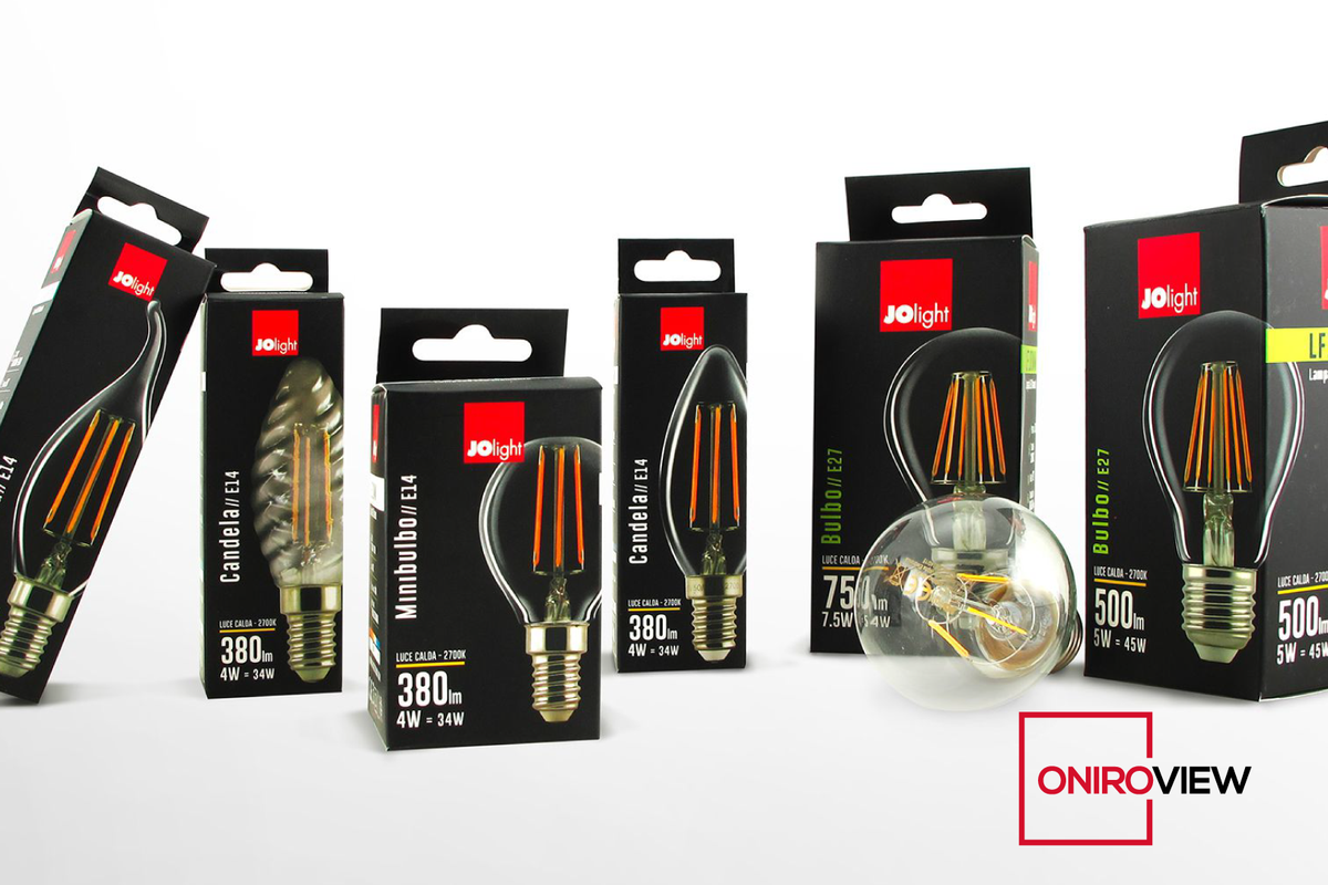 Stile vintage anche nell'illuminazione a LED