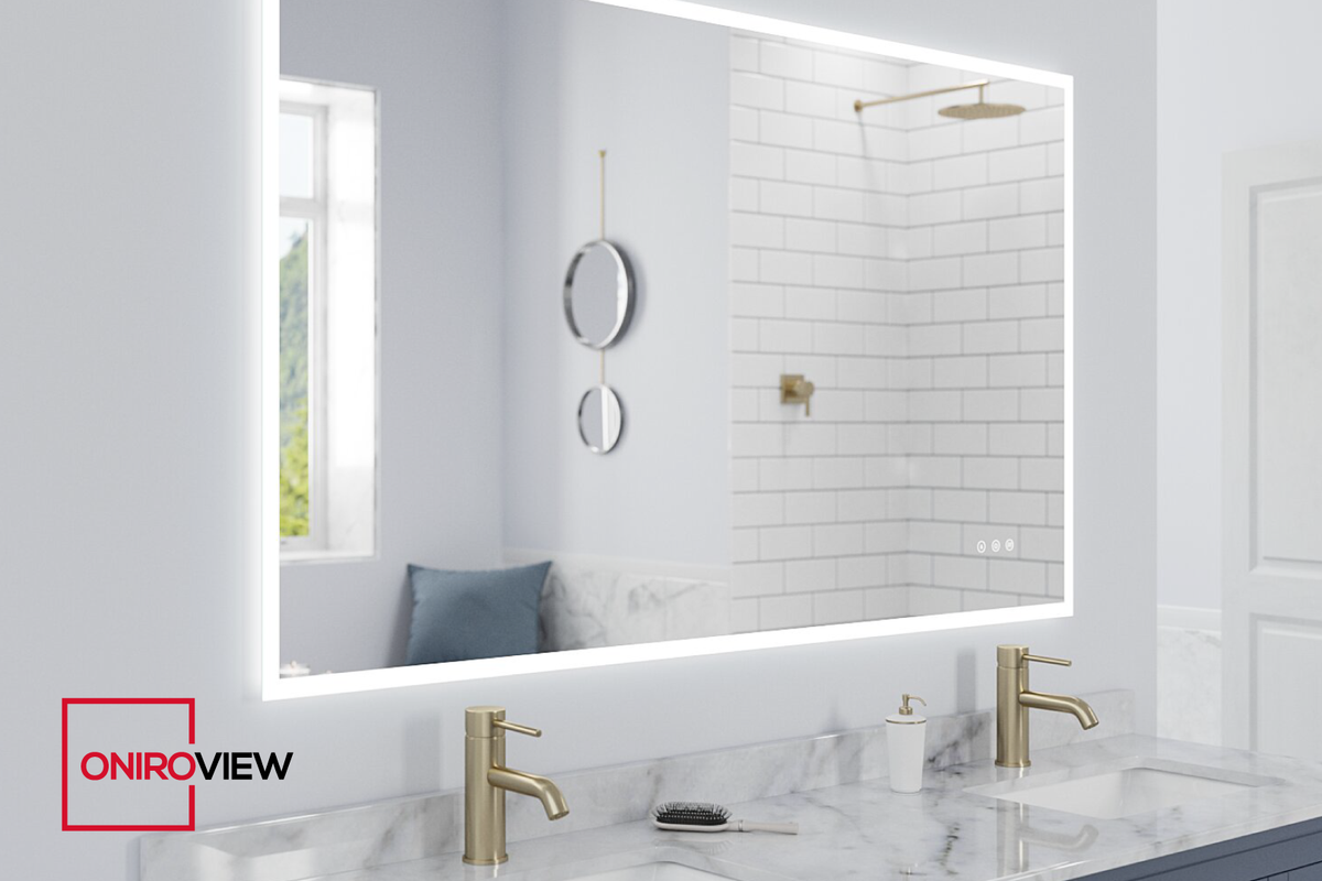 Luce perfetta per lo specchio del bagno